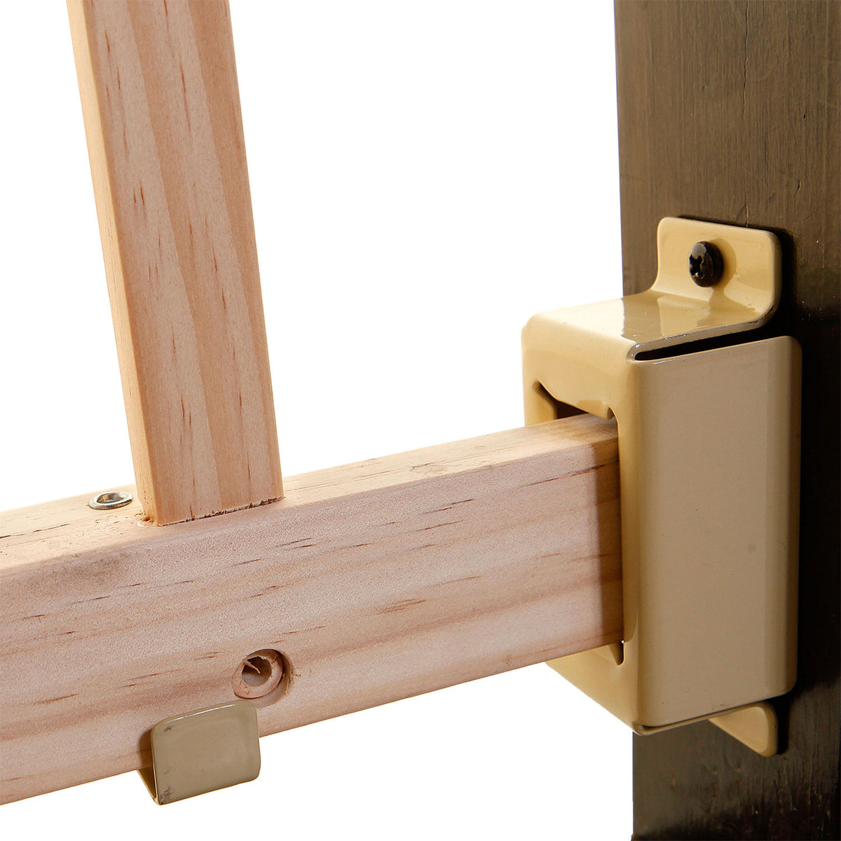 Dreambaby Nelson Swing Gro-Gate Expandable Wooden Baby Pet Safety Gate, Natural