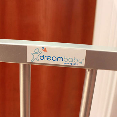 Dreambaby Dawson 28-32" Auto-Close Stay Open Security Gate, Silver (Open Box)