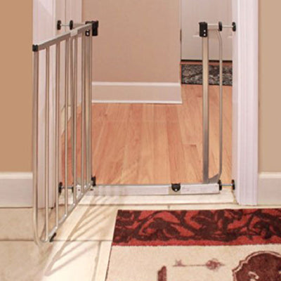 Dreambaby Dawson 28-32" Auto-Close Stay Open Security Gate, Silver (Open Box)