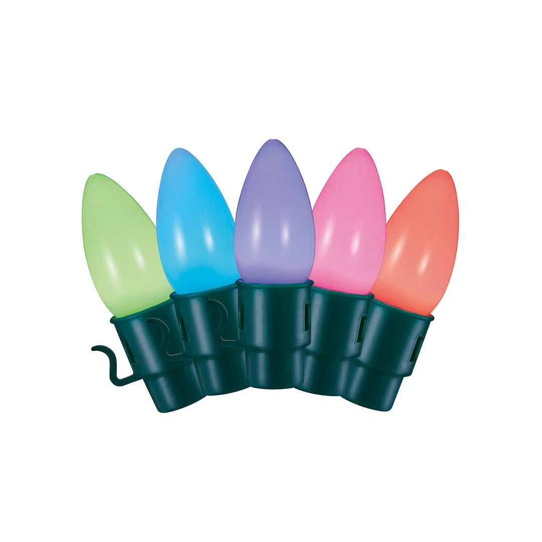 Home Heritage 15.8' Holiday Lights, Smooth, App Controlled, 20 RGB LEDs (6 Pack) - VMInnovations