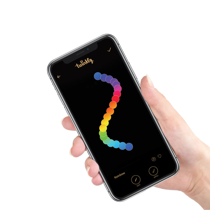 Home Heritage 15.8' Holiday Lights, Smooth, App Controlled, 20 RGB LEDs (6 Pack) - VMInnovations