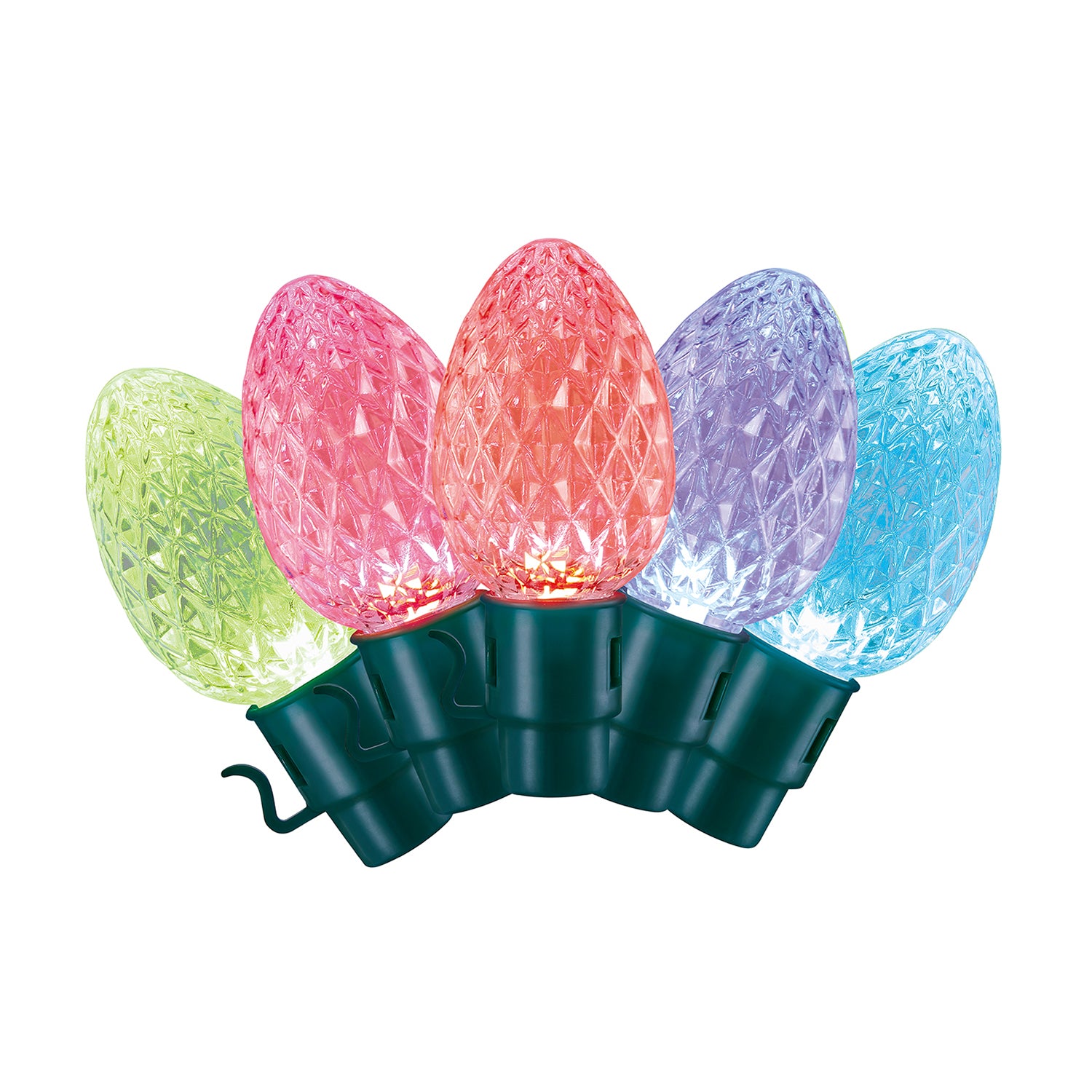 Home Heritage Rotating Christmas Tree Stand w/ Twinkly App Controlled RGB Lights