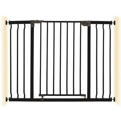 Dreambaby L920BB Liberty 39 to 42.5 Inch Auto-Close Baby Pet Safety Gate, Black - VMInnovations
