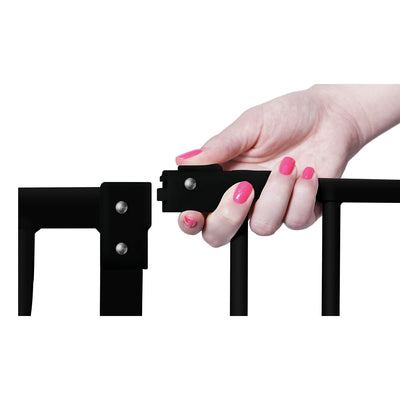 Dreambaby L920BB Liberty 39 to 42.5 Inch Auto-Close Baby Pet Safety Gate, Black - VMInnovations