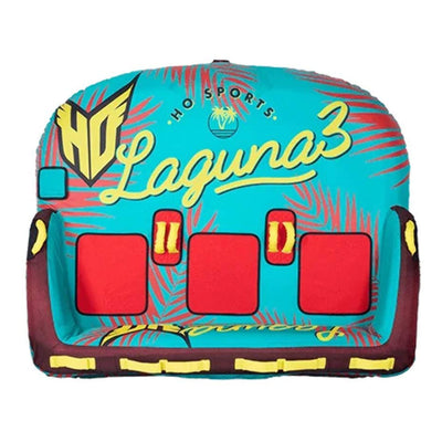 HO Sports Laguna 3-Person Ride-On Towable Tube with Attachments (Open Box)