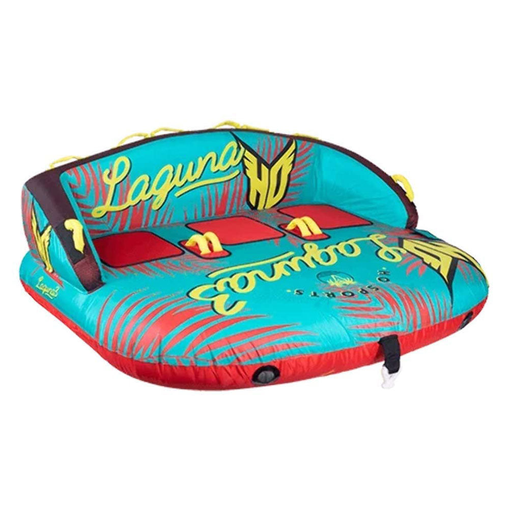 HO Sports Laguna 3-Person Ride-On Towable Tube with Attachments (Open Box)