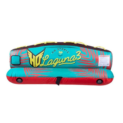 HO Sports Laguna 3-Person Ride-On Towable Tube with Attachments (Open Box)