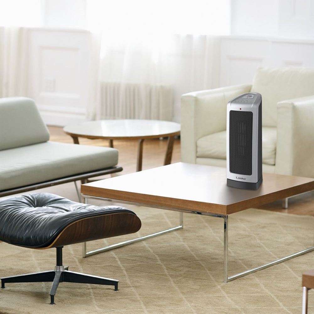 Lasko 5309 Electric 1500W Room Oscillating Ceramic Tower Space Heater (Open Box)