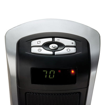Lasko 5521 1500W Room Oscillating Ceramic Tower Space Heater (For Parts)