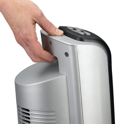 Lasko 5521 Portable Electric 1500W Room Oscillating Ceramic Tower Space Heater - VMInnovations