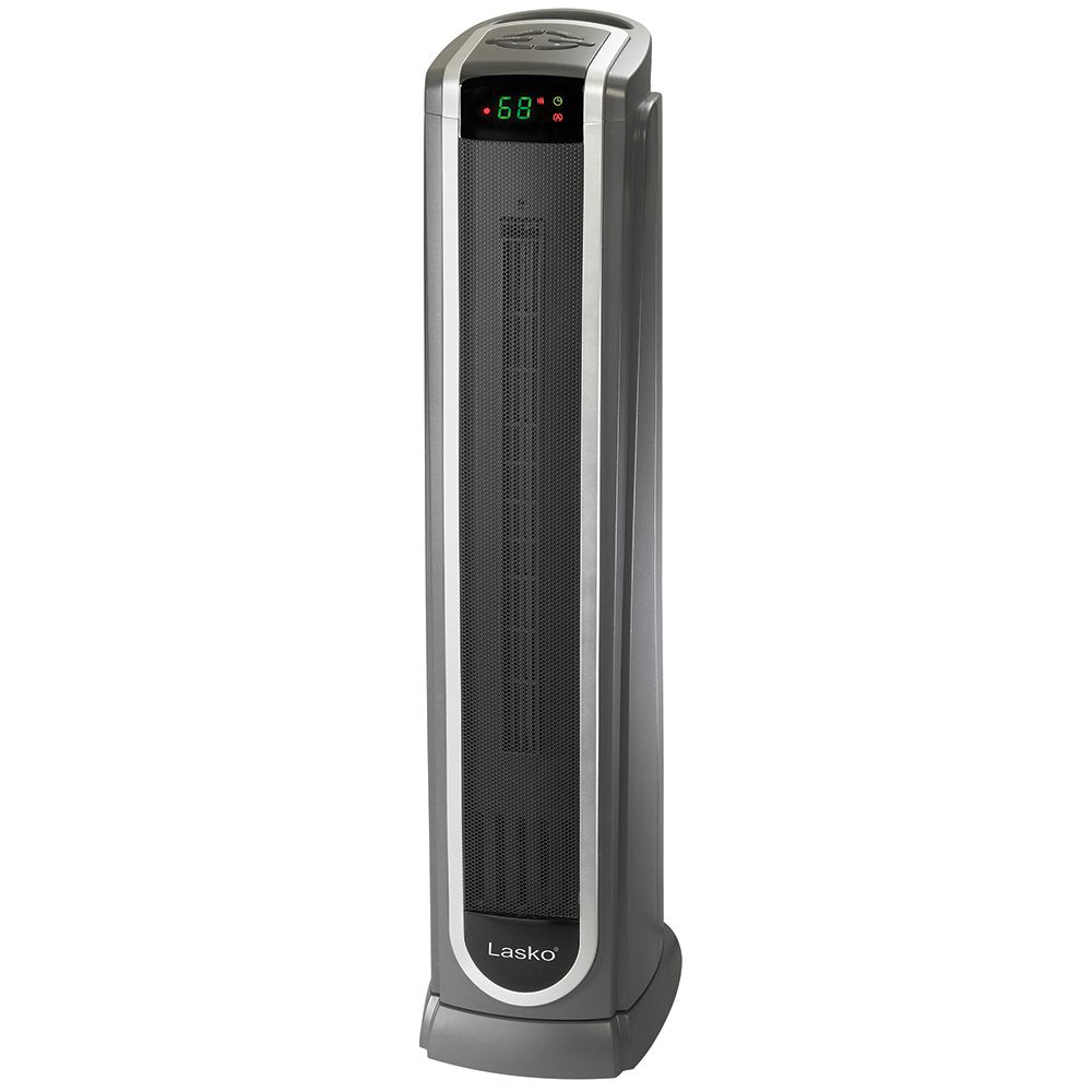 Lasko 5572 Portable Electric 1500W Room Oscillating Ceramic Tower Space Heater - VMInnovations