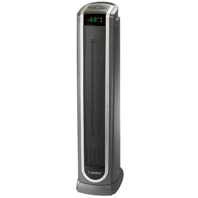 Lasko 5572 Portable Electric 1500W Room Oscillating Ceramic Tower Space Heater - VMInnovations