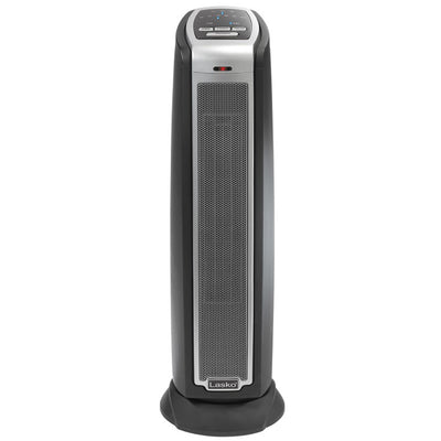 Lasko 5790 Portable Electric 1500W Room Oscillating Ceramic Tower Space Heater