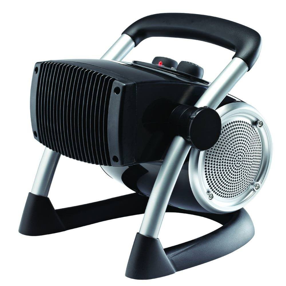 Lasko Pro Electric 1500W Ceramic Utility Room Space Heater, Silver (Open Box)