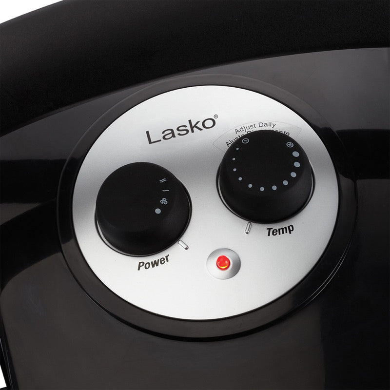 Lasko 5919 Pro Portable Electric 1500W Ceramic Utility Room Space Heater, Silver