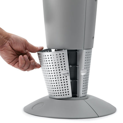 Lasko 6462 Full Circle Electric 1500W Oscillating Ceramic Tower Heater, 2 Pack