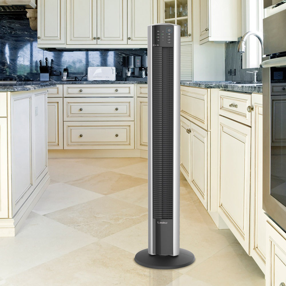 Lasko XtraAir 48 Inch 3 Speed Electric Oscillating Tower Fan with Remote Control - VMInnovations
