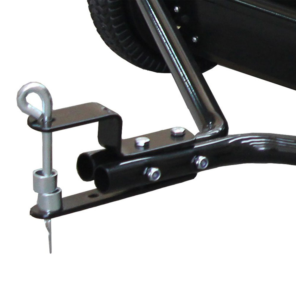 Yard Commander 48-Inch Tow Behind Lawn Sweeper with 4-Foot Clearing Width (Used)