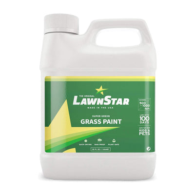 LawnStar Lawn Safe Paint Concentrate Colorant, 32 Ounce, Lush Green (3 Pack)