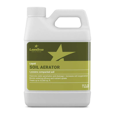 LawnStar Liquid Iron, Phosphorus Free Fertilizer, Lawn Dethatcher & Soil Aerator - VMInnovations