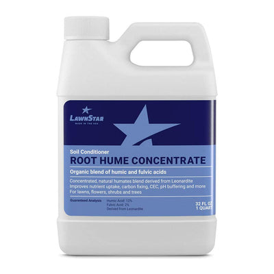 LawnStar Organic Fulvic Acid Root Hume Blend Lawn Soil Conditioner, 32 Oz (2 Pk)