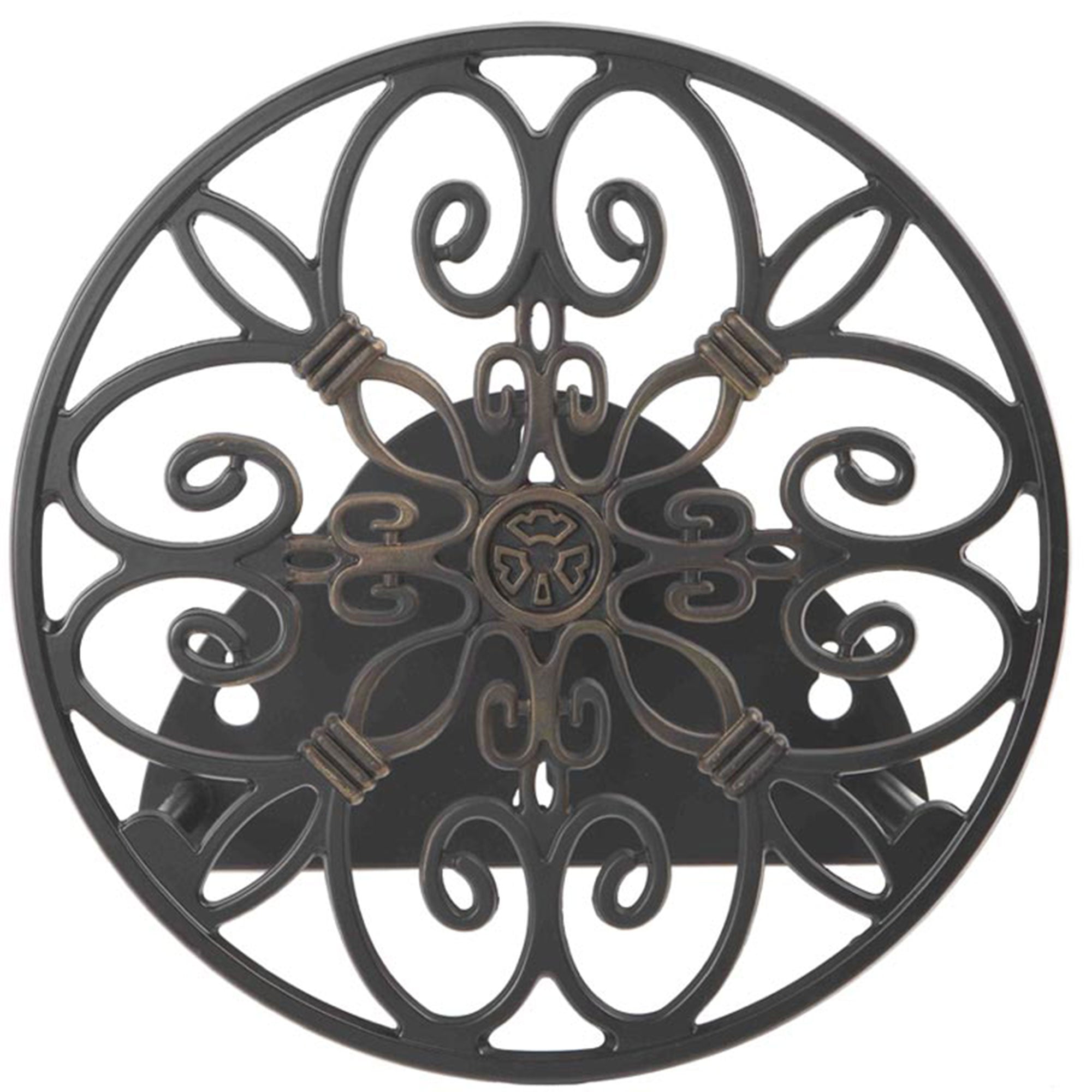 Liberty Garden Products Decorative 125 Foot Hose Wall Mount Butler (2 Pack) - VMInnovations