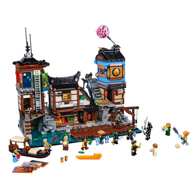 LEGO NINJAGO Movie City Docks 3553 Piece Building Set w/ 13 Minifigs (Open Box)