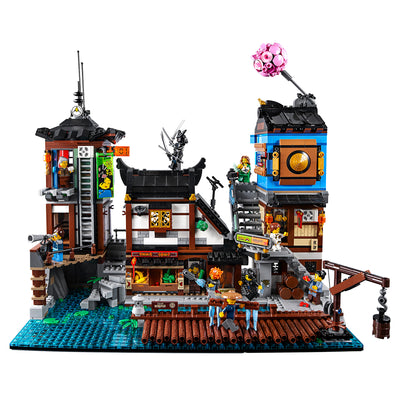 LEGO NINJAGO Movie City Docks 3553 Piece Building Set w/ 13 Minifigs (Open Box)