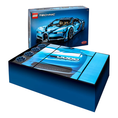 LEGO Technic Bugatti Chiron Race Car Scale Model Collectable Building Set, Blue