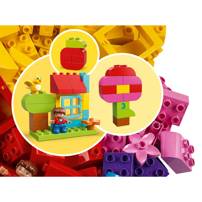 LEGO DUPLO 10887 Creative Fun Ideas Block Building Set for Toddlers (120 Pieces)