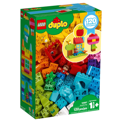 LEGO DUPLO 10887 Creative Fun Ideas Block Building Set for Toddlers (120 Pieces)