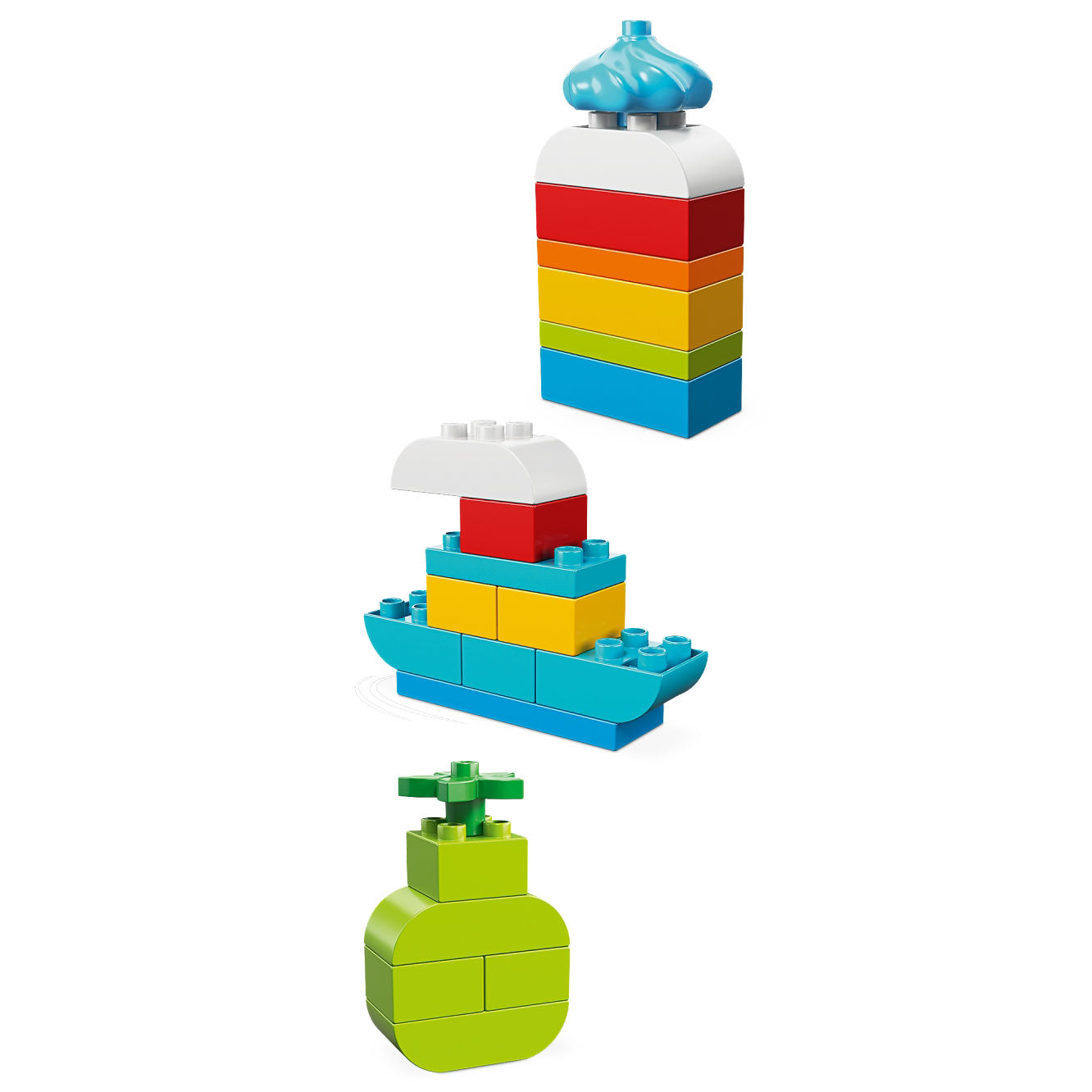 LEGO DUPLO 10887 Creative Fun Ideas Block Building Set for Toddlers (120 Pieces)