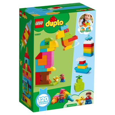 LEGO DUPLO 10887 Creative Fun Ideas Block Building Set for Toddlers (120 Pieces)