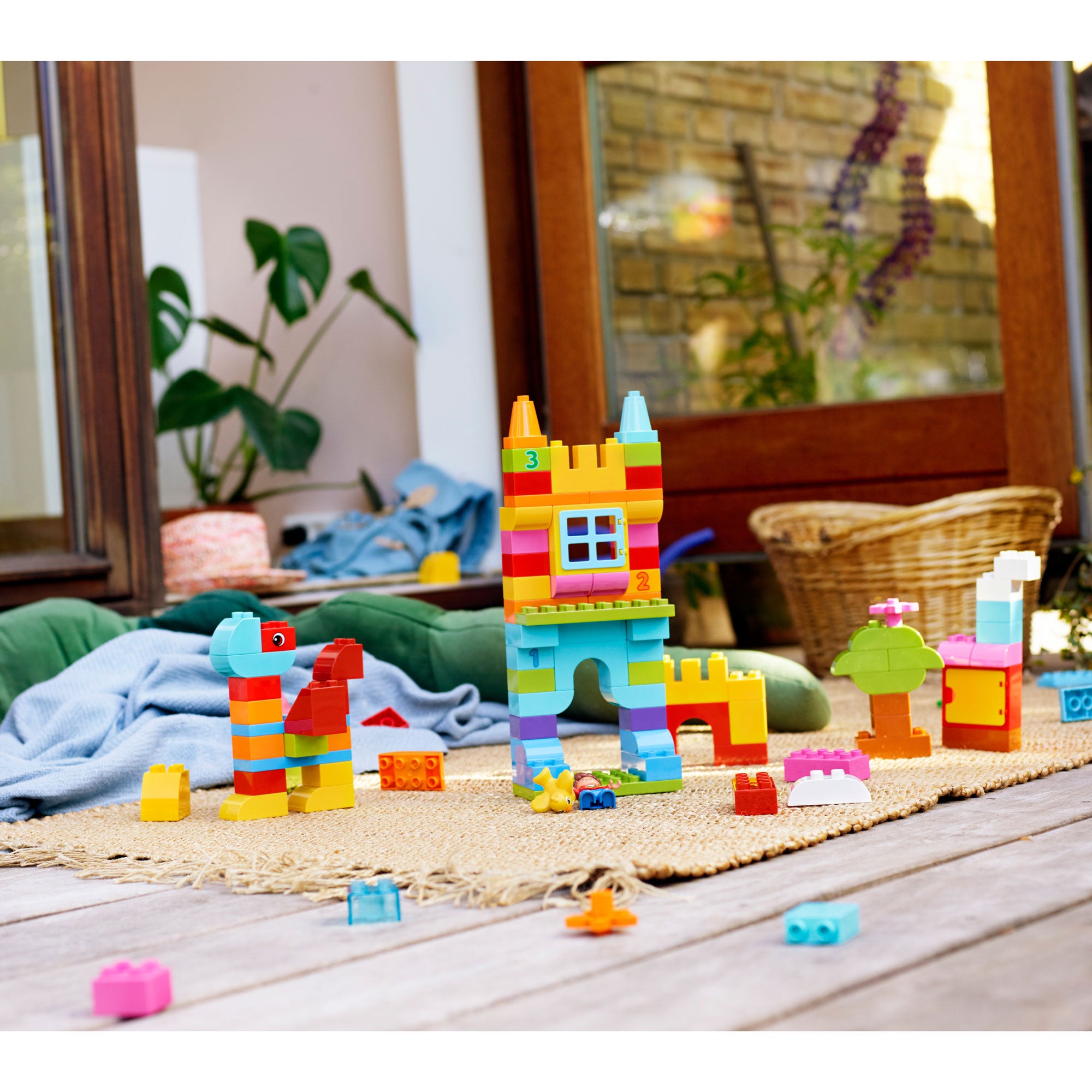 LEGO DUPLO 10887 Creative Fun Ideas Block Building Set for Toddlers (120 Pieces)