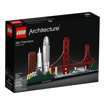 LEGO Architecture 21043 San Francisco Skyline Model 565 Piece Block Building Set