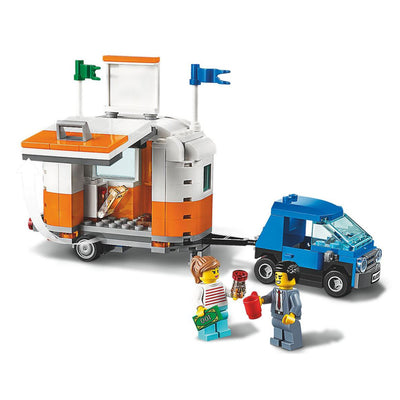LEGO City 60258 Tuning Workshop Car Garage Block Building Set with 7 Minifigures