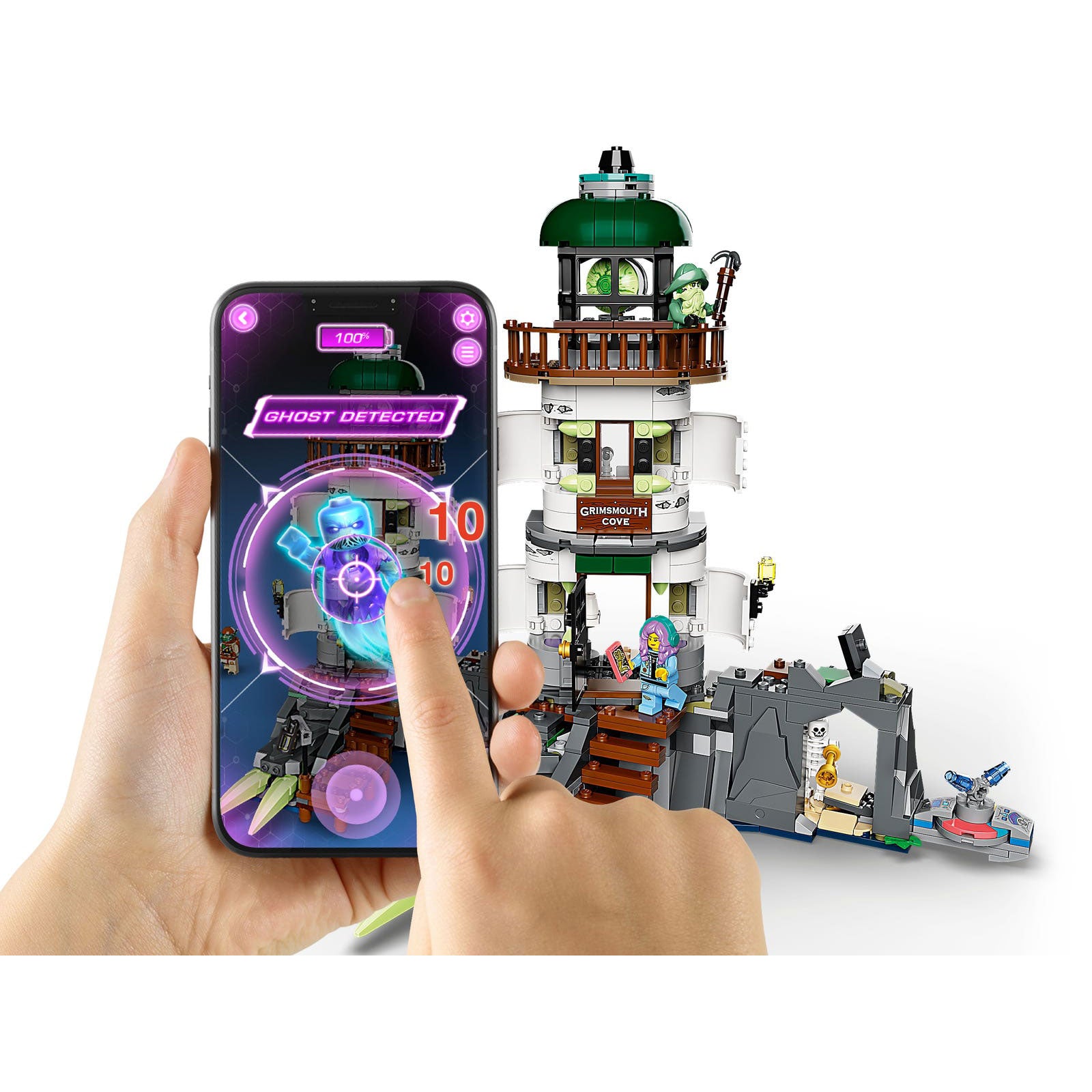 LEGO 70431 Hidden Side Lighthouse of Darkness 540 Piece AR Block Building Set