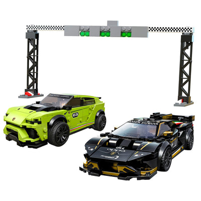 LEGO 76899 Speed Champions Lamborghini Replica Model Race Car Block Building Set