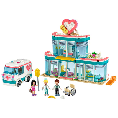 LEGO Friends 41394 Heartlake City Hospital Block Playset & 3 Figures (379 Piece)
