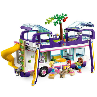 LEGO Friends 41395 Friendship Bus 778 Piece Block Building Set with 3 Characters