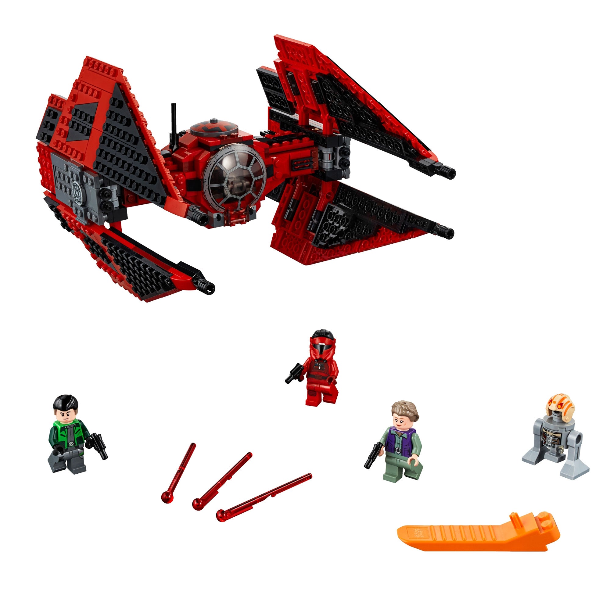 LEGO Star Wars 75240 Major Vonreg's TIE Fighter Block Building Set (496 Pieces)