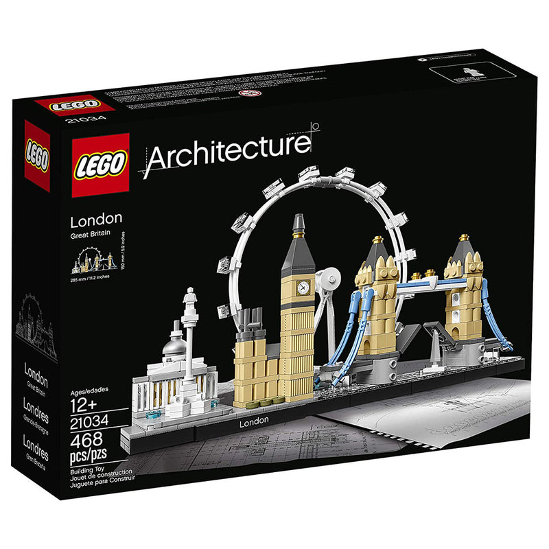 LEGO Architecture Skyline Collection London City 468 Piece Block Building Set