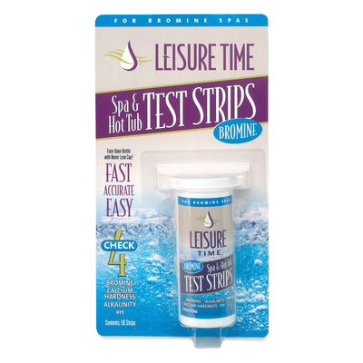 Leisure Time Spa & Hot Tub Bromine 4 way Test Strips, 50 count (2 Pack)