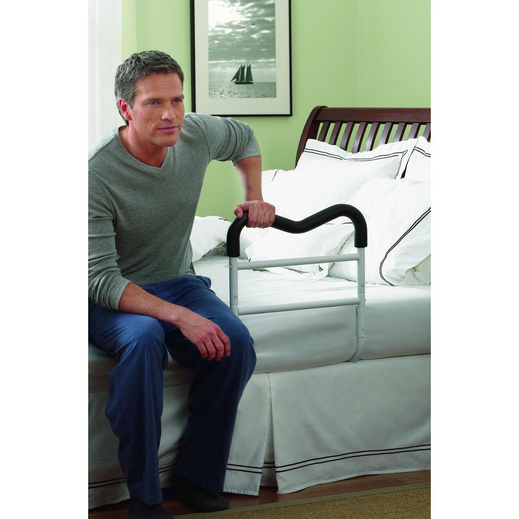 Bios Medical Adjustable M Shaped One Size Fits All Safety Bed Handrail (3 Pack)