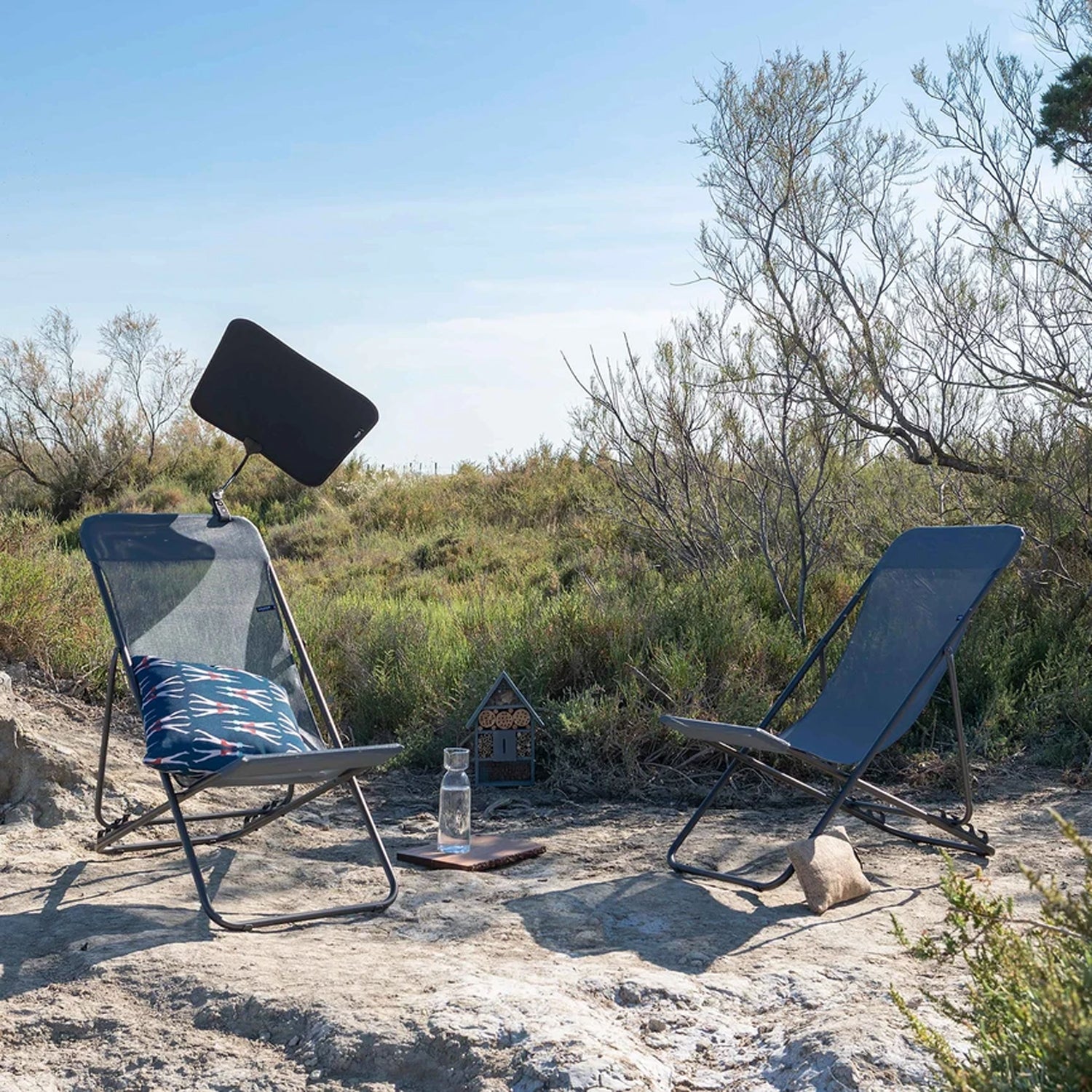 Lafuma Zero Gravity Camping Chair Sun Shade Attachment Accessory, Noir (Used) - VMInnovations