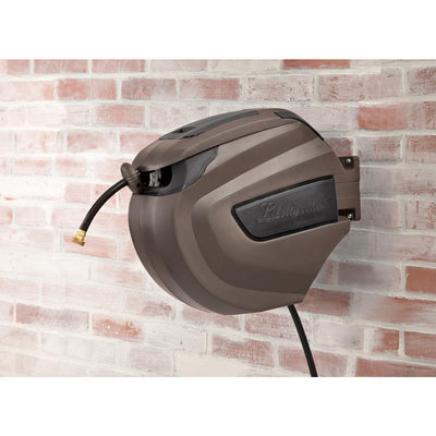 Liberty Garden 100 Ft Durable Mountable Retractable Garden Hose Reel (For Parts)