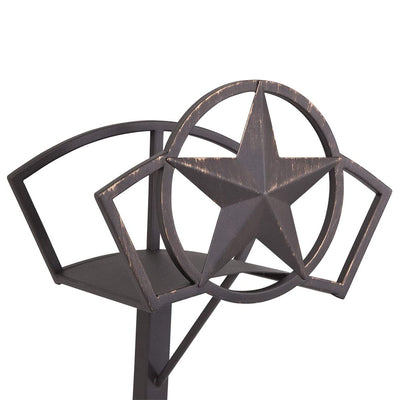 Liberty Garden 2-Prong Gauge Liberty Water Hose Stand with Storage Shelf (Used)