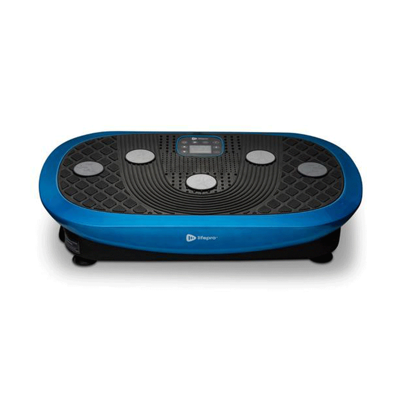 LifePro Rublex Plus 4D Vibration Plate Exercise Workout Equipment Machine, Blue