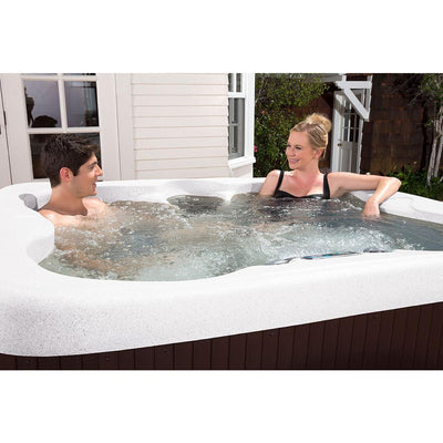Lifesmart Spas 4 Person Jetted Plug & Play Hot Tub Spa (For Parts)