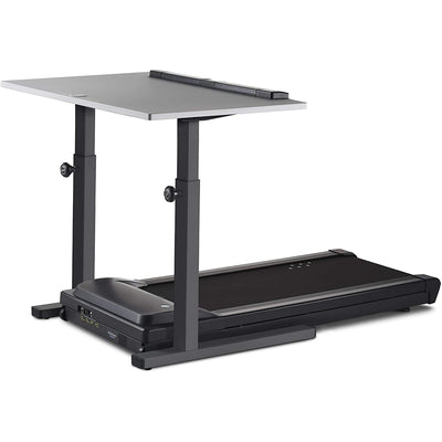Lifespan Fitness TR1200-DT5 Adjustable Office Walking Desk Treadmill, Silver